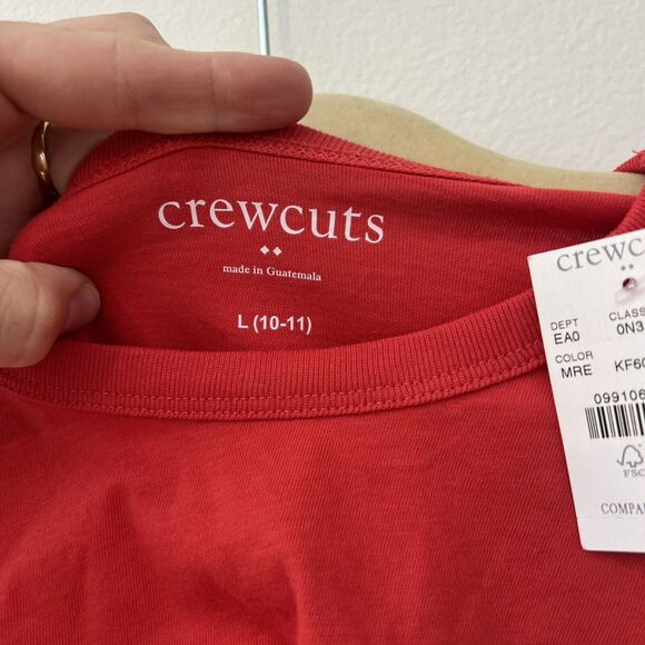 J. Crew Boys' crab with lacrosse stick graphic tee Size Large - Picture 3 of 8